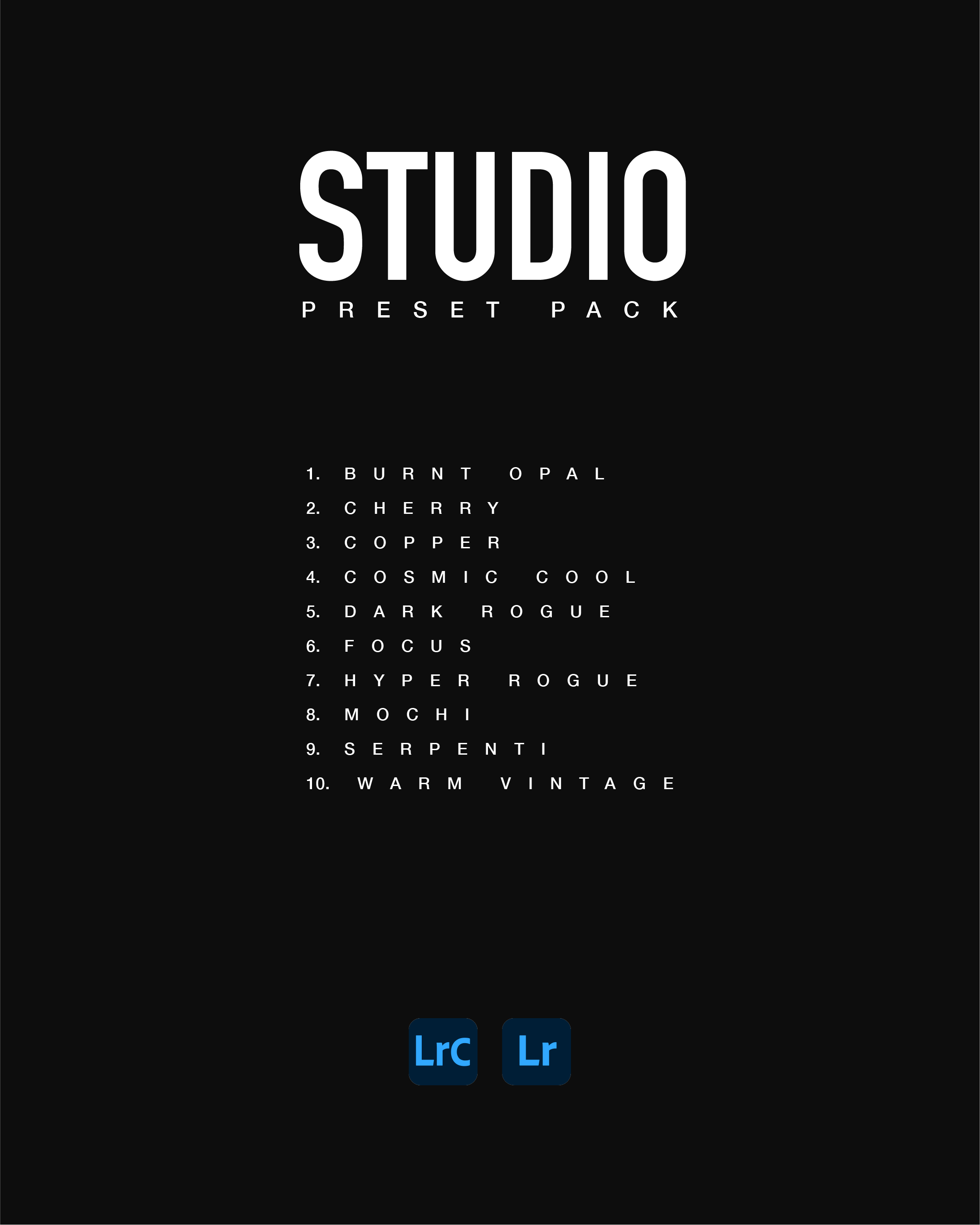 STUDIO PRESET PACK