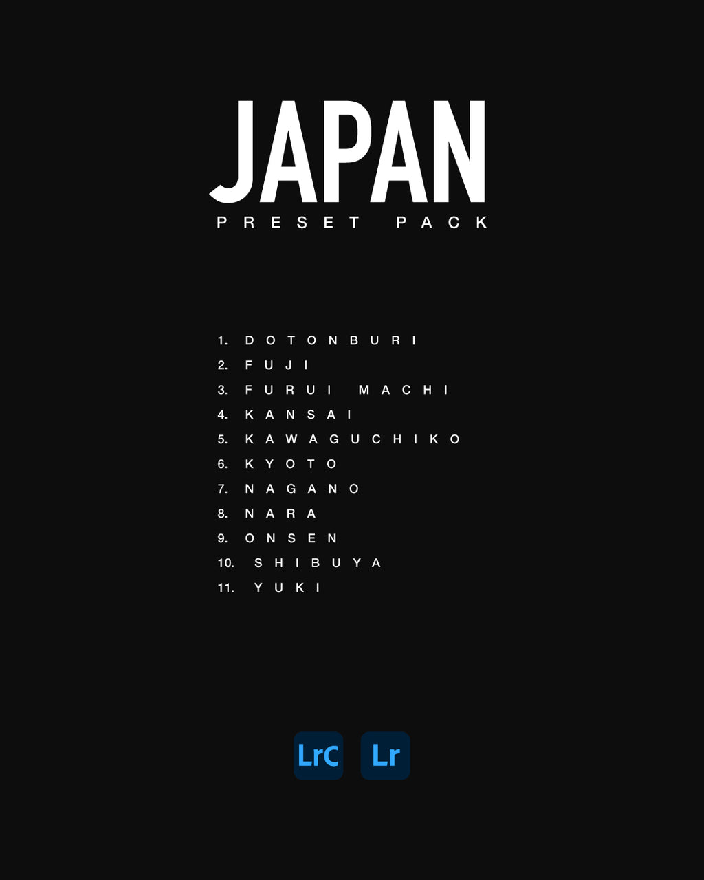 JAPAN PRESET PACK