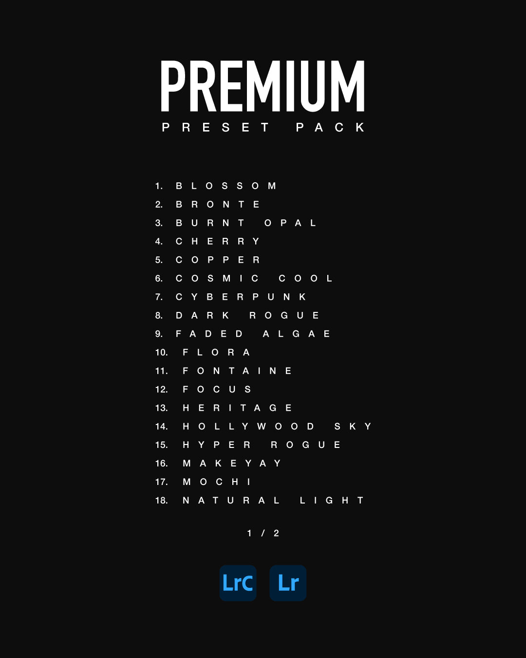 PREMIUM PRESET PACK